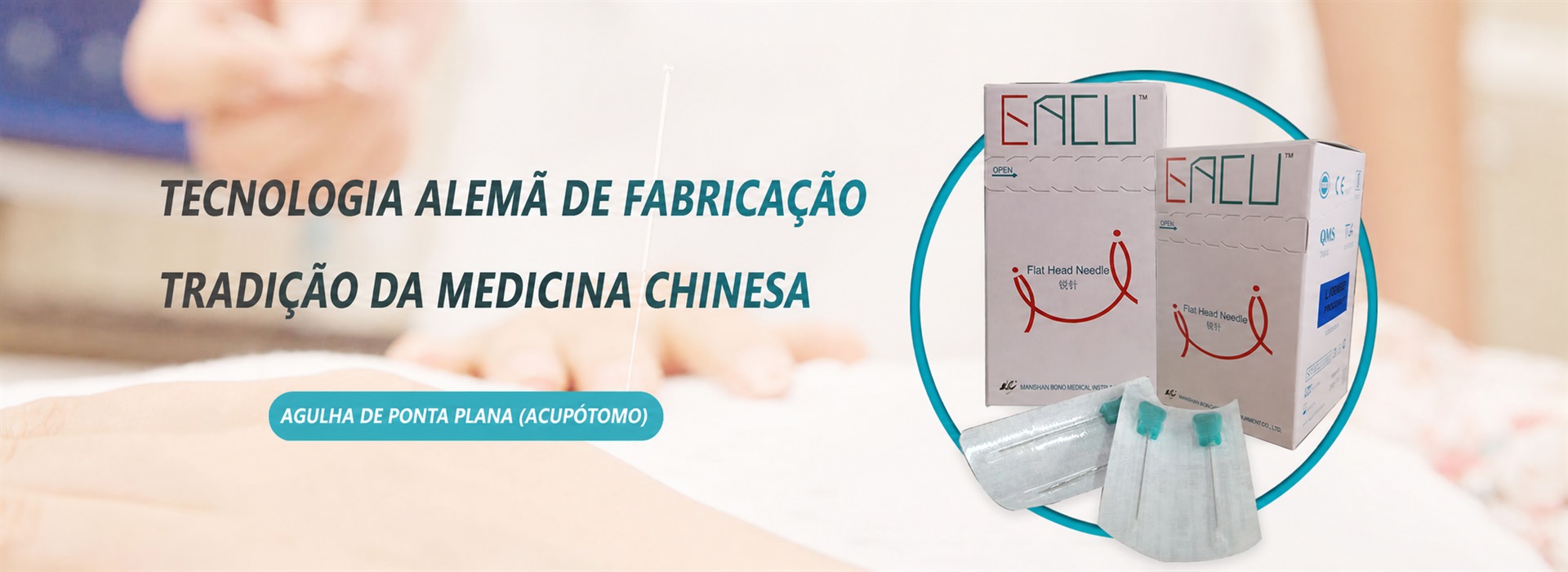 Agulha de ponta plana (acupótomo)