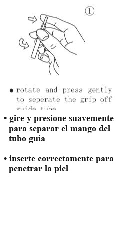 Aguja seca Six — instrucciones de uso