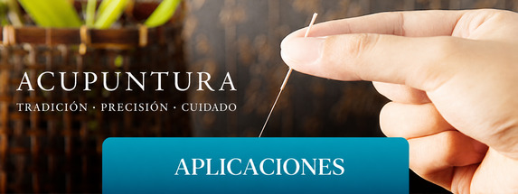 Aplicaciones de agujas de acupuntura