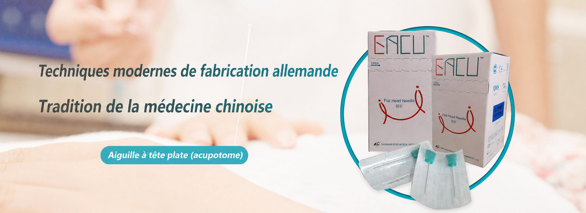 Bond Medical | Aiguilles d’acupuncture