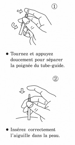 Aiguille sèche Six — mode d’emploi